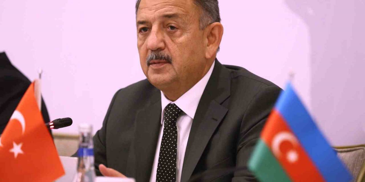 Bakan Özhaseki 2. Türk Dünyası Hidrometeoroloji Forumu’na Katıldı