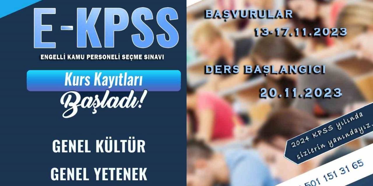 Van Büyükşehir Belediyesi Ücretsiz Ekpss Kursu Açtı