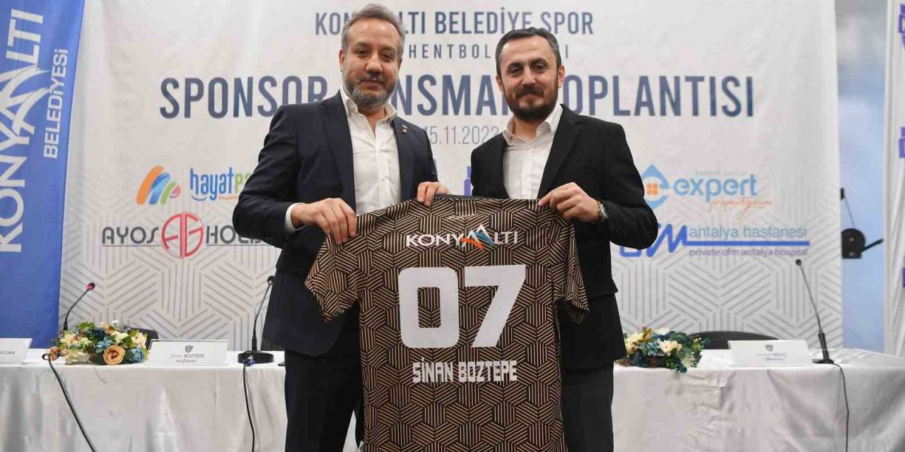 Antalyaspor Başkanı Boztepe: “Avrupa Şampiyonu Konyaaltı Kadın Hentbol Takımı’nı Gururla Kıskanıyorum”