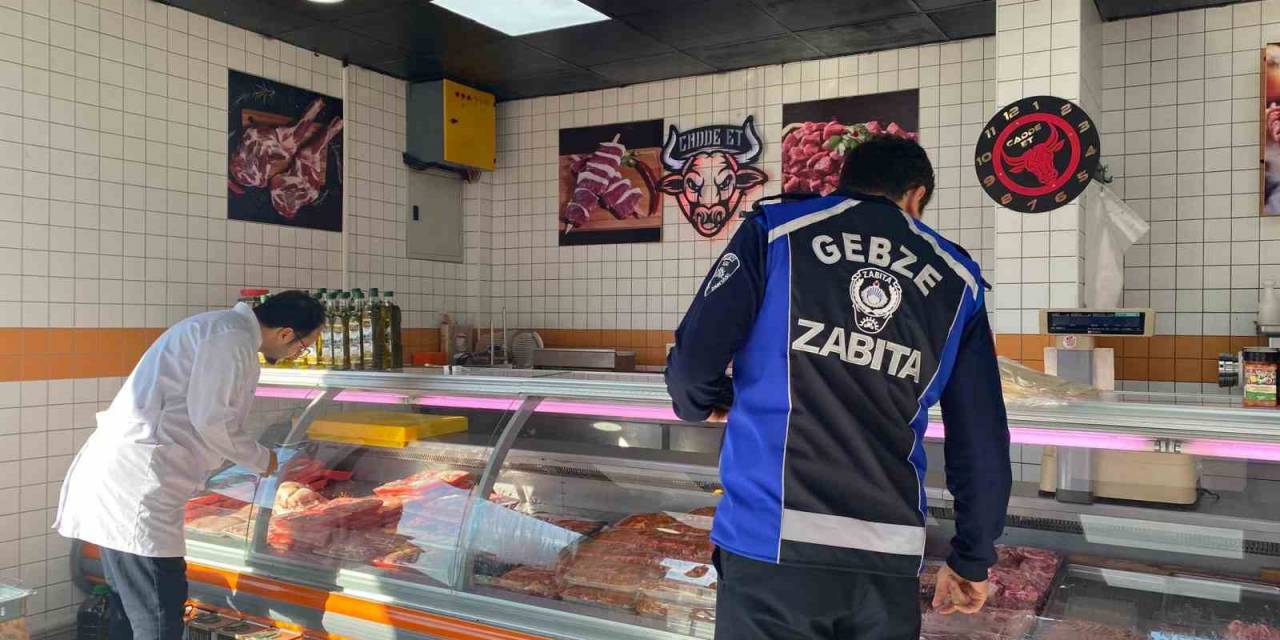 Gebze’de Kasaplara Sıkı Denetim