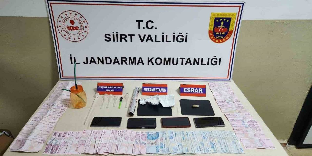 Siirt’te Uyuşturucu Ticareti Yapan 2 Şüpheli Tutuklandı