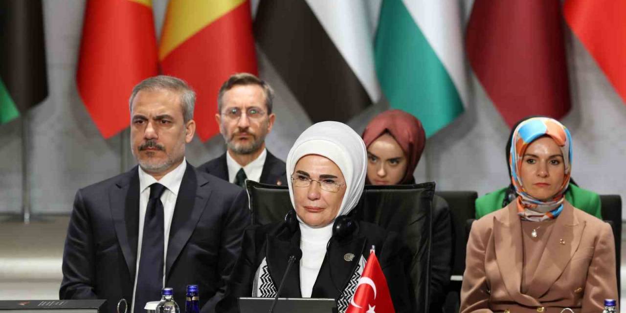 Emine Erdoğan: "İsrail Devletinin Uluslararası Ceza Mahkemesi’nde Yargılanmasını Talep Ediyorum"
