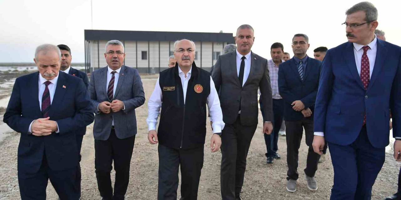 Vali Köşger, Karataş Tarıma Dayalı Sera Ve Su Ürünleri Osb’lerinde İncelemelerde Bulundu