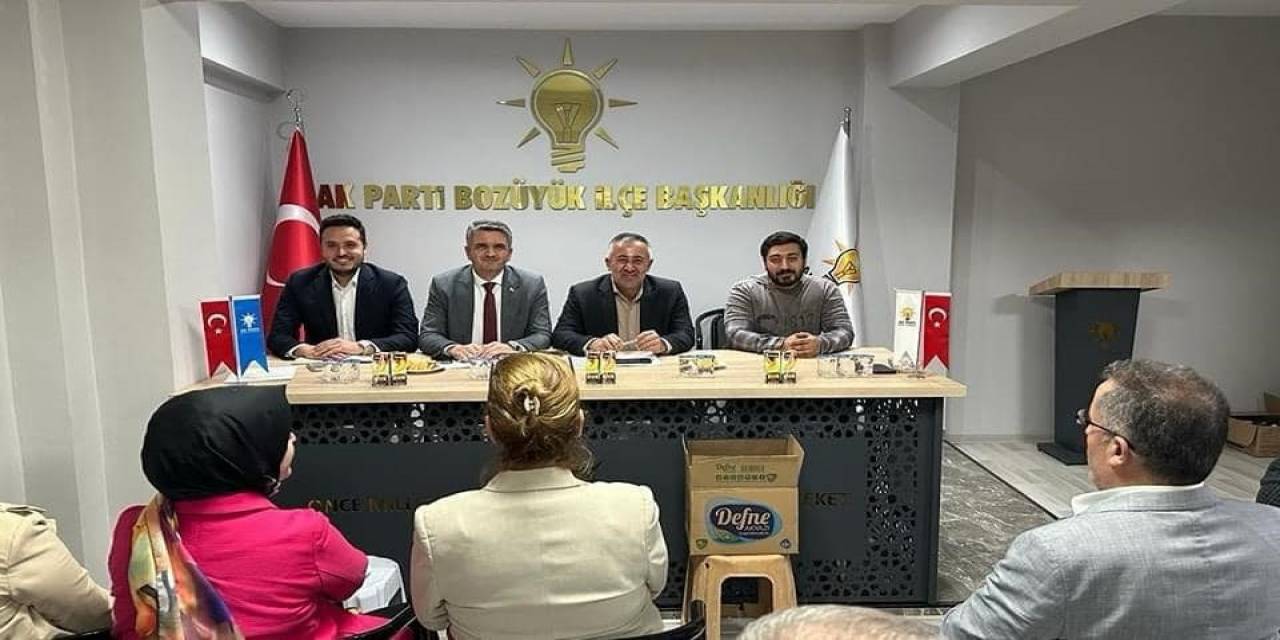 Başkan Yıldırım, Bozüyük Teşkilatıyla Bir Araya Geldi