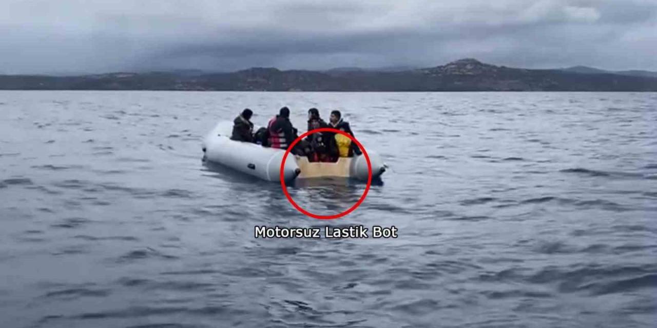 Yunanistan Lastik Botun Motorunu Söküp, Göçmenleri Ölüme Terk Ediyor