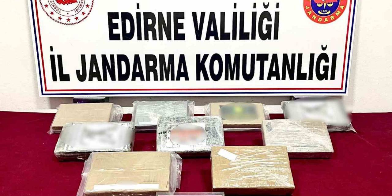 Edirne’de Bir Tırda 10 Kilogram Uyuşturucu Ele Geçirildi