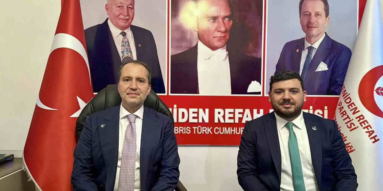 Yeniden Refah Partisi Lideri Erbakan, Kktc’de Partisinin Temsilciliğini Açtı