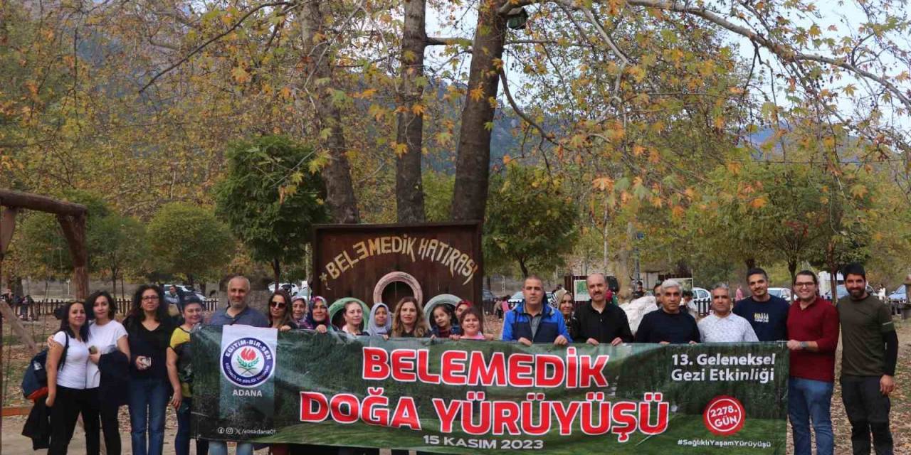 Eğitim-bir-sen Adana Üyeleri Belemedik’te Doğa Yürüyüşü Yaptı