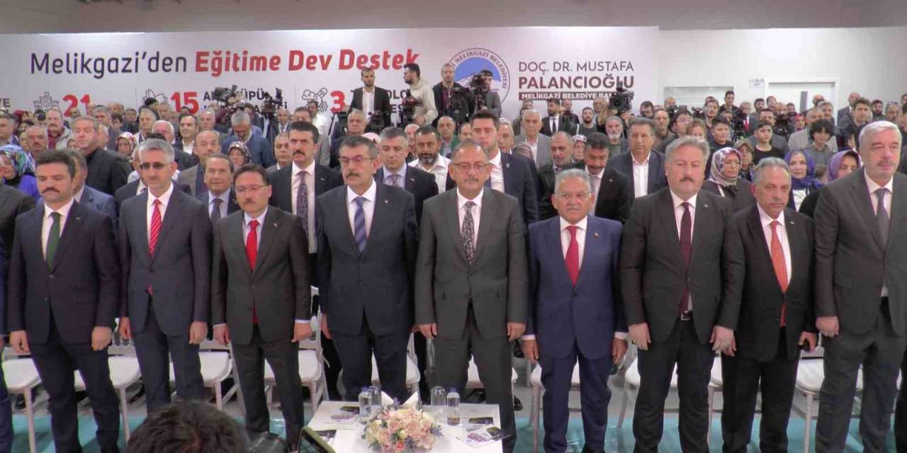 Melikgazi’de İki Bakanlı Açılış