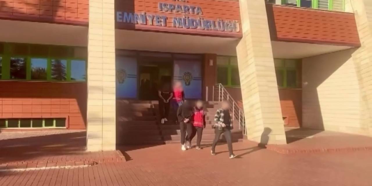 Isparta’da Hırsızlık Yaptığı Tespit Edilen 2 Şahıs Tutuklandı