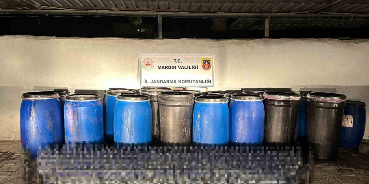 Mardin’de Operasyon Yapılan Evden Çok Miktarda Sahte İçki Çıktı