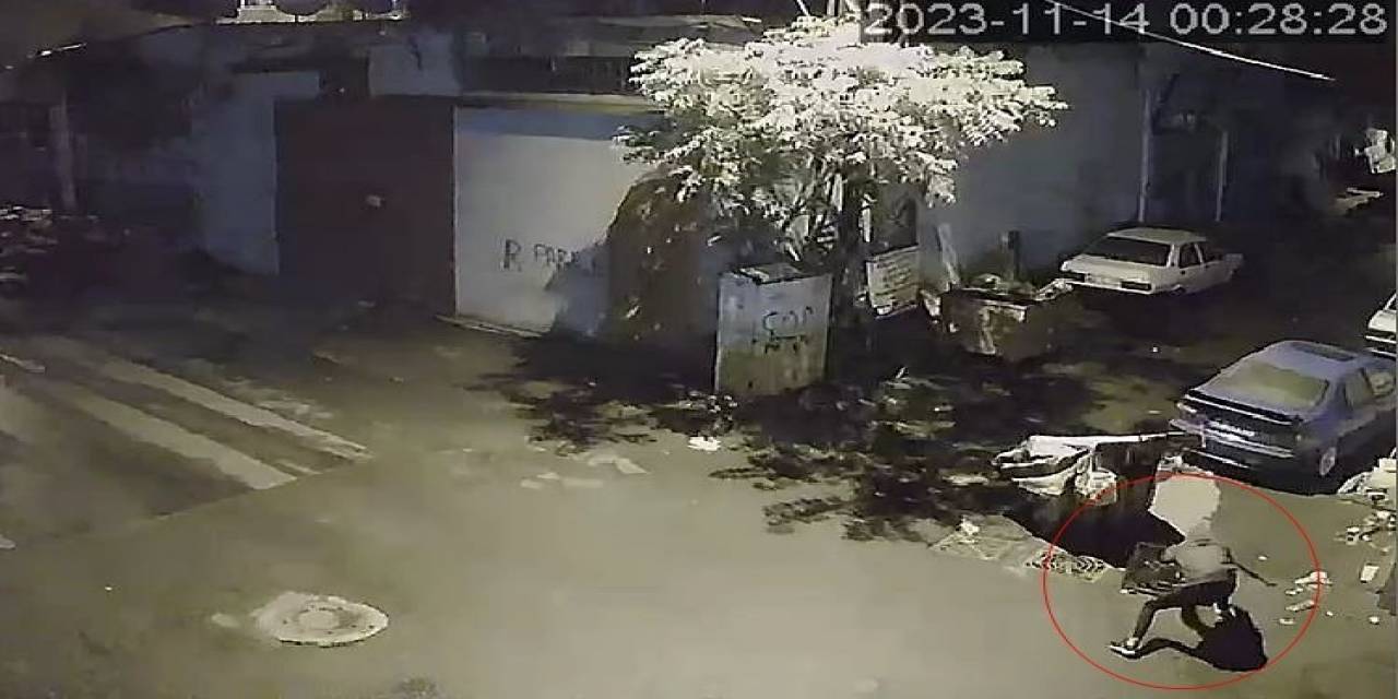 Tekirdağ’da Rögar Hırsızı Kamerada