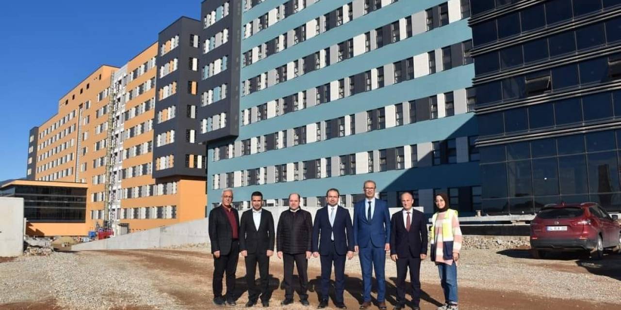 Aydın Şehir Hastanesi’nin İnşaatı Sürüyor