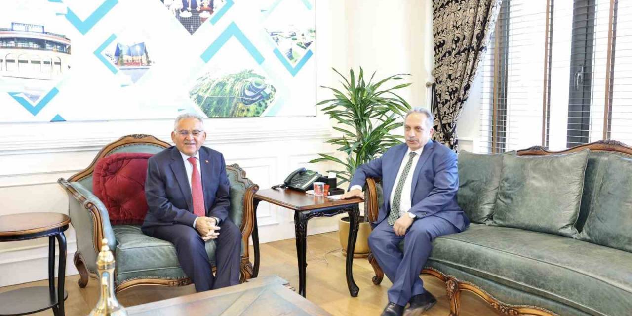 Başkan Büyükkılıç’tan Başkan Yalçın’a Ziyaret