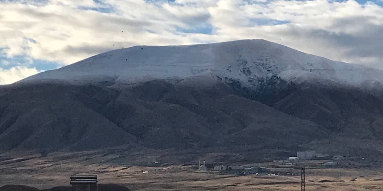 Iğdır’ın Yüksek Kesimleri Yeniden Beyaza Büründü