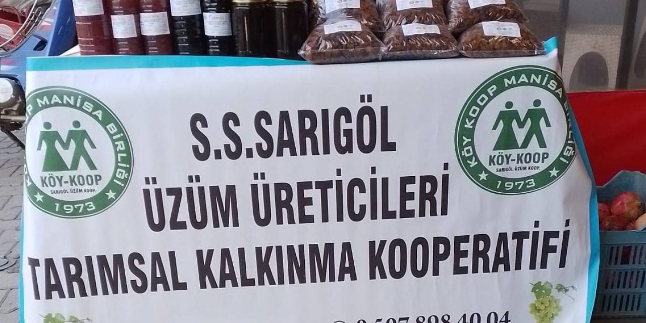 Kooperatif Ürünleri Pazarda Satışa Sunuldu