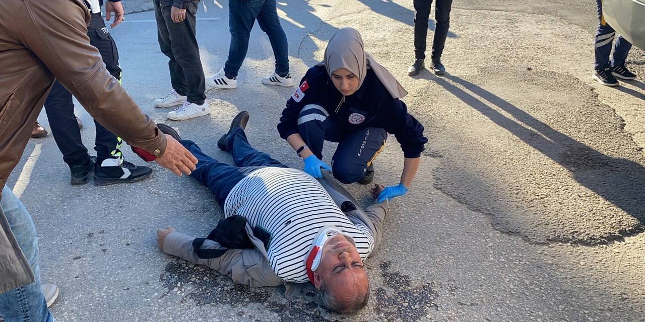 Otomobilin Çarptığı Yaya Ağır Yaralandı