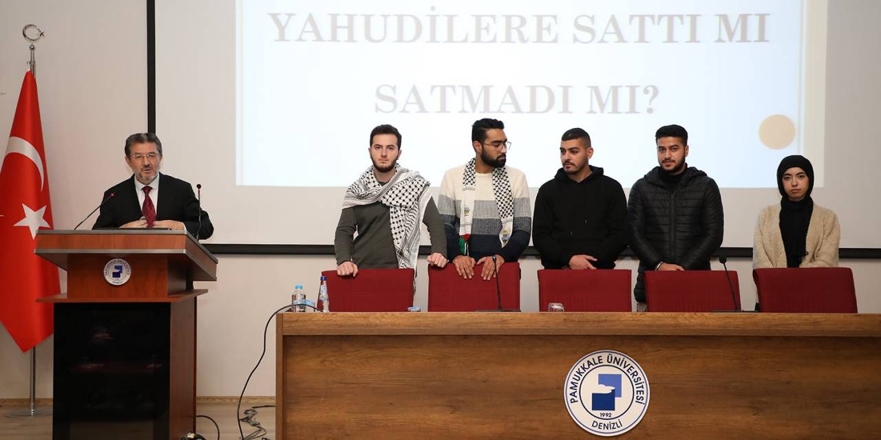 Kudüs’ün Önemi Ve Filistin Gerçeği Denizli’de Konuşuldu