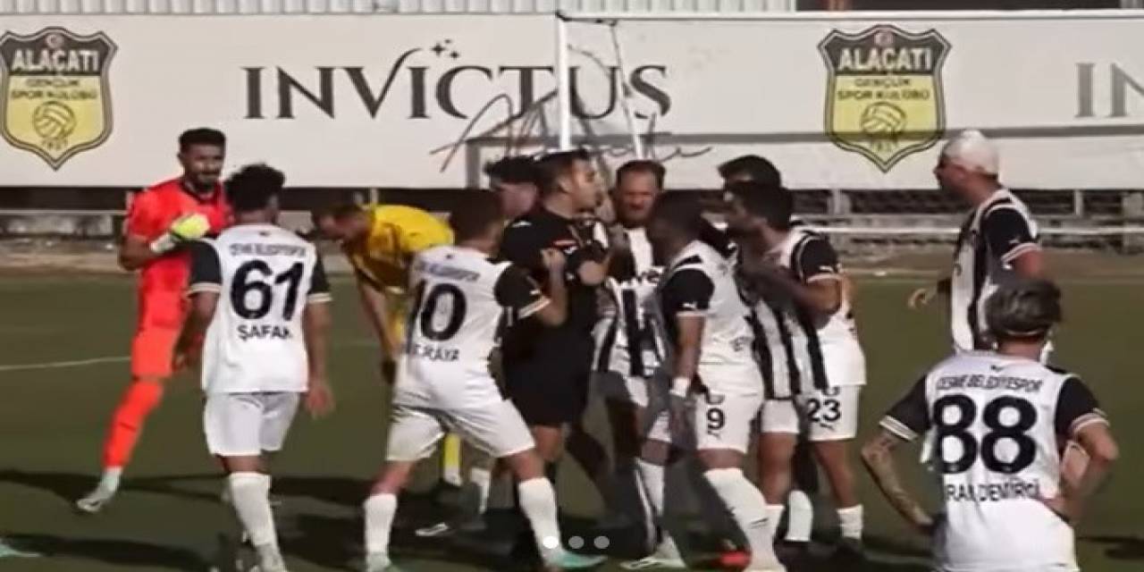 Çeşme Belediyespor’dan Federasyona Kırmızı Kart İtirazı