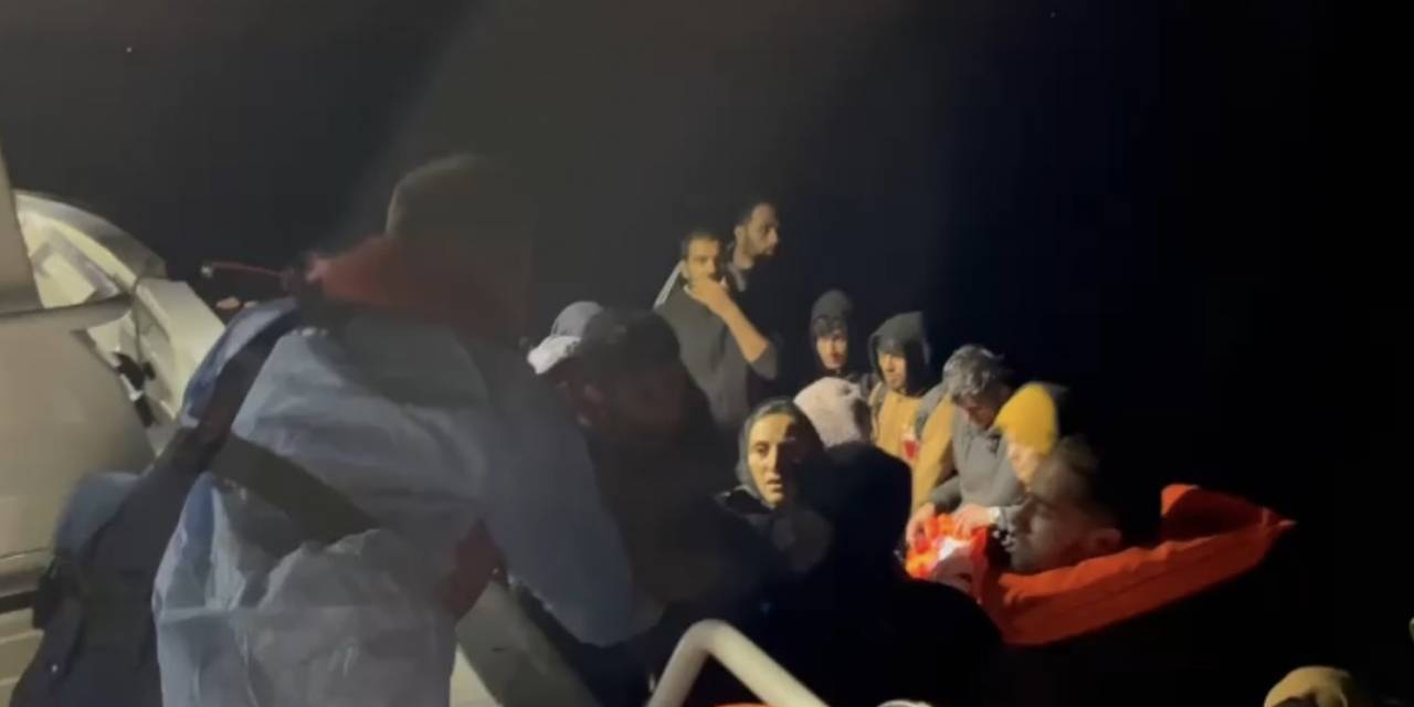 Ayvacık Açıklarında Yunan Unsurlarınca Ölüme Terk Edilen 47 Kaçak Göçmen Kurtarıldı