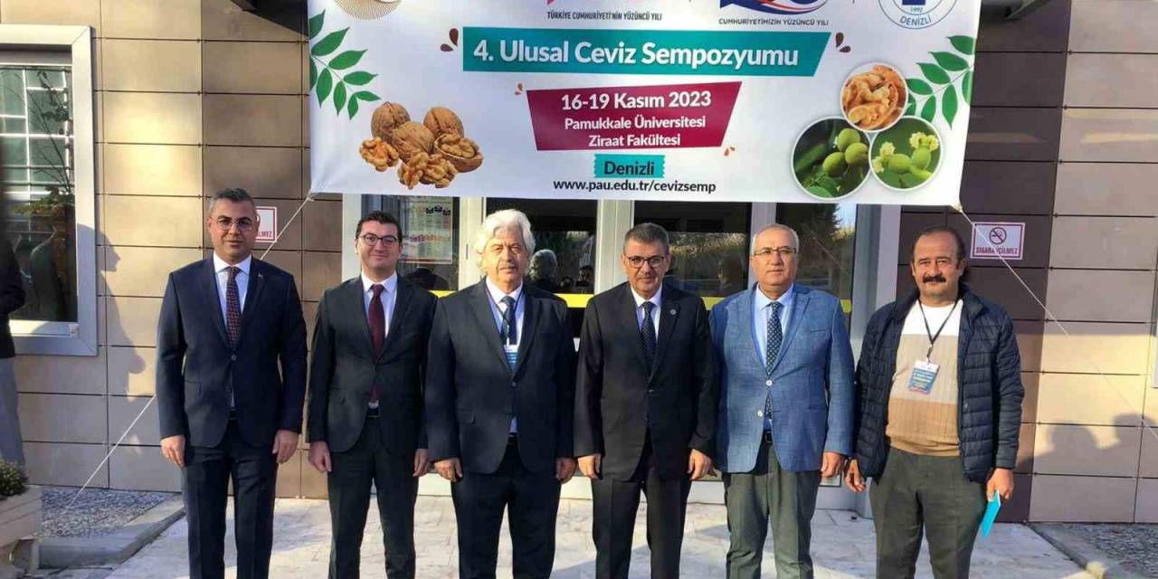 Başkan Arslan ‘Çameli Kepir’ Cevizini, 4. Ulusal Ceviz Sempozyumunda Tanıttı