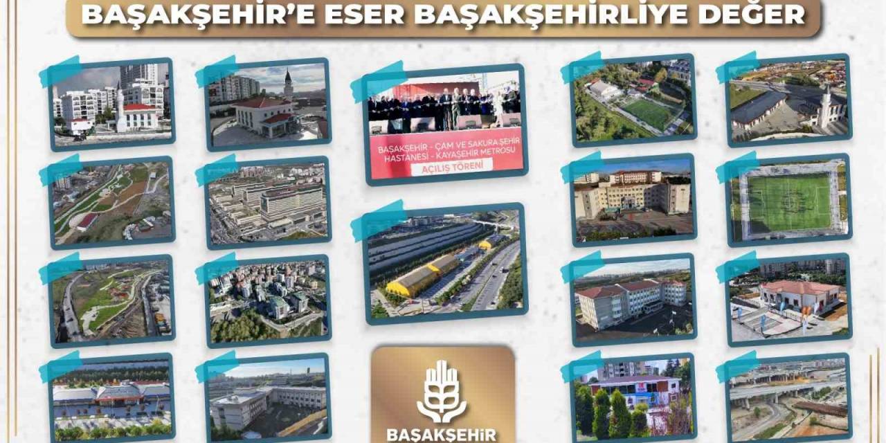 Başakşehir Belediyesi, “Başakşehir’e Eser, Başakşehirliye Değer” Sloganıyla Çalışmalarına Devam Ediyor
