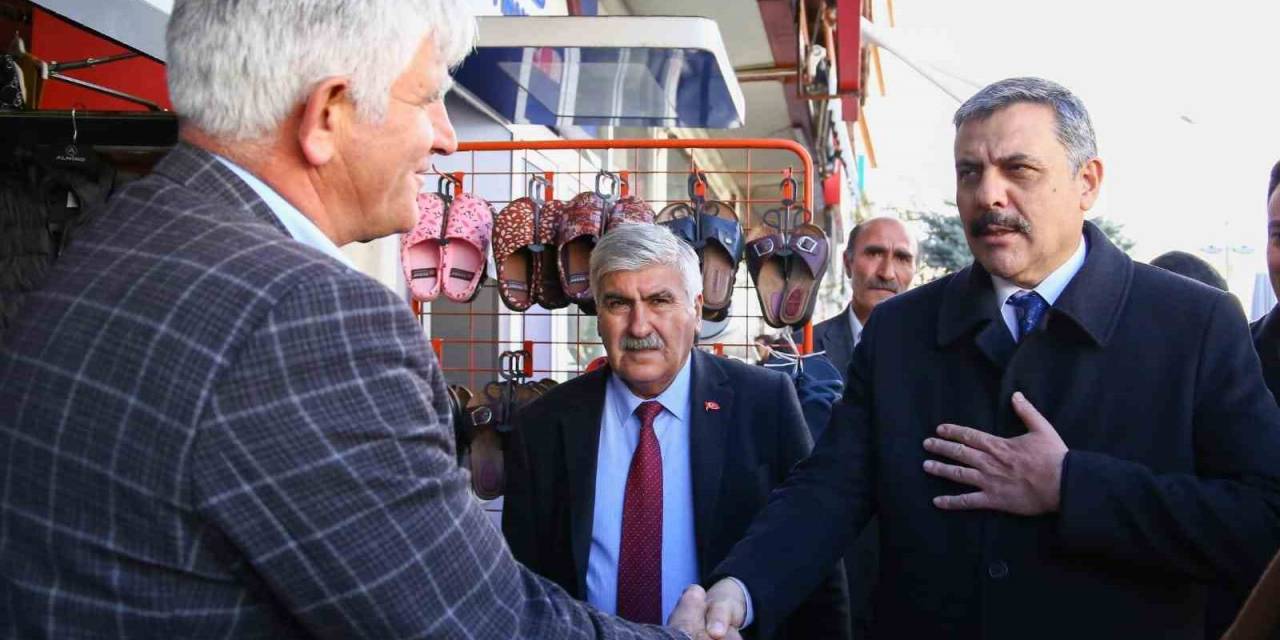 Vali Çiftçi’den Horasan’a Ziyaret