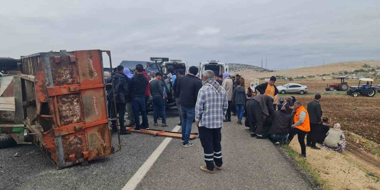 Diyarbakır’da Tır İle Traktör Çarpıştı: 1 Ölü, 1 Yaralı