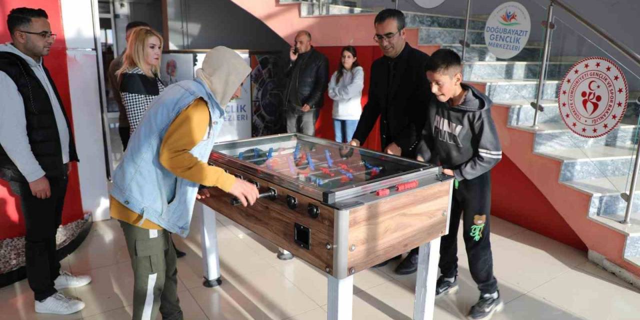 Ağrı’da Gençlik Ve Spor İl Müdürü’nden Doğubayazıt’ta Tesis Ziyareti