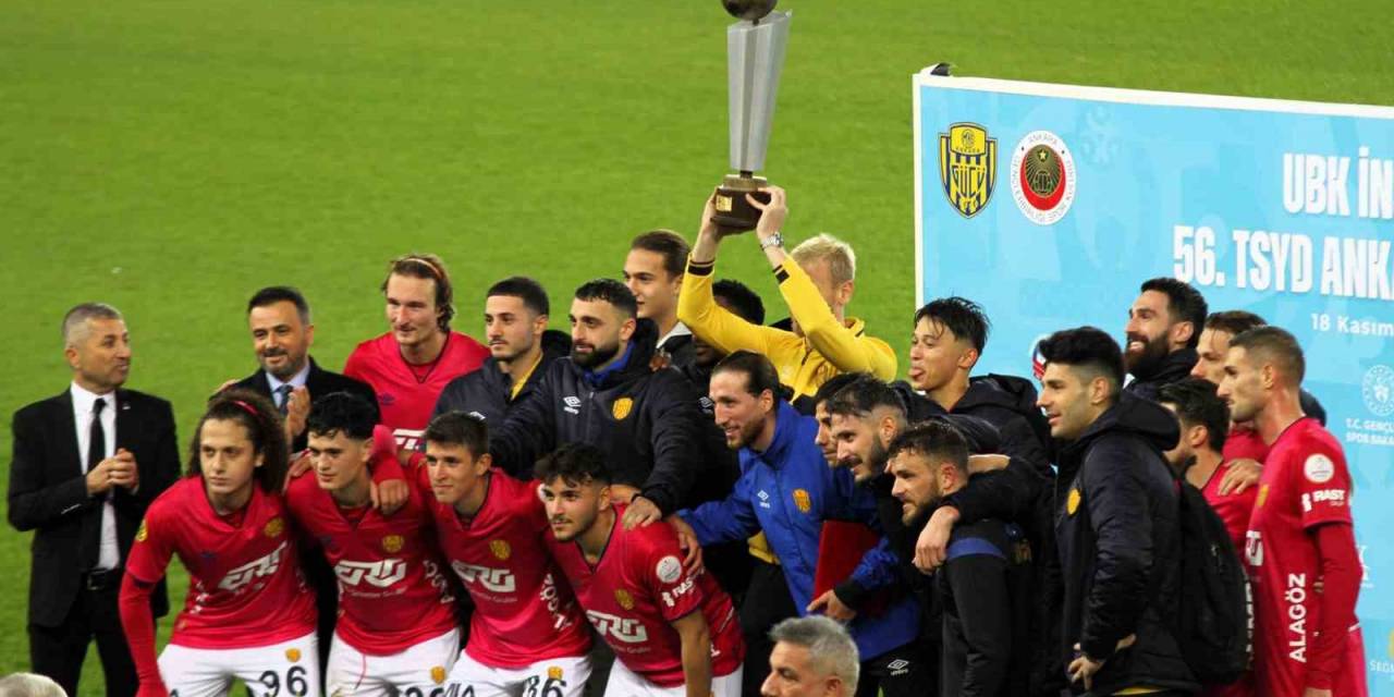56. Tsyd Ankara Kupası’nın Sahibi Mke Ankaragücü Oldu