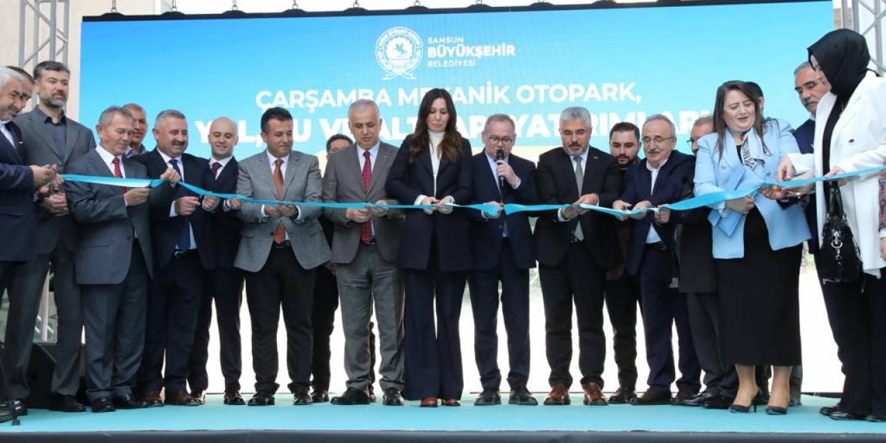 Çarşamba’da 1,1 Milyar Tl’lik Yatırımın Açılışı Yapıldı
