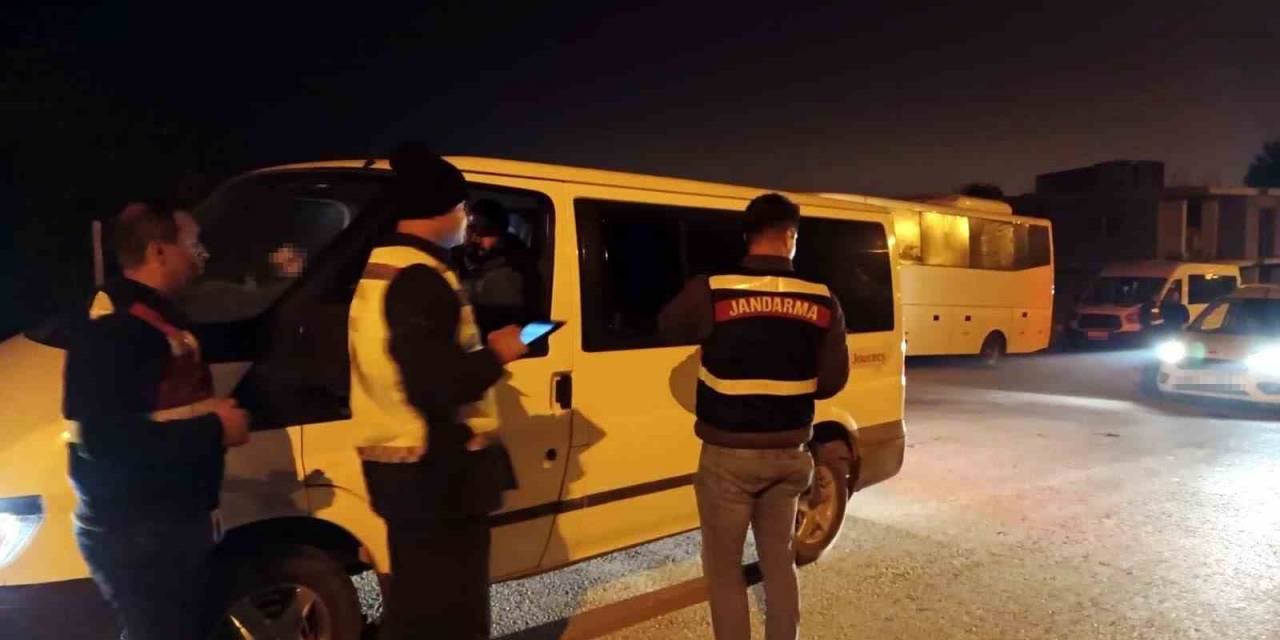 Jandarmadan Nusaybin’de Asayiş Uygulaması