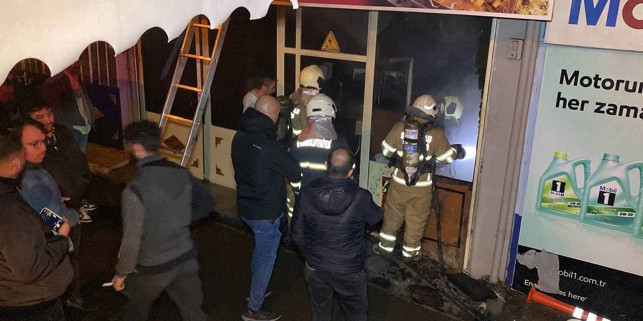Sanayi Sitesinde Korkutan Yangın