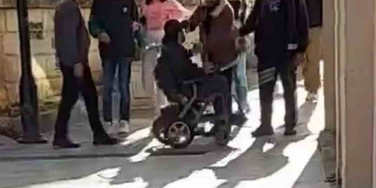 Kağıthane’de Bedensel Engelli Vatandaş Darp Edildi