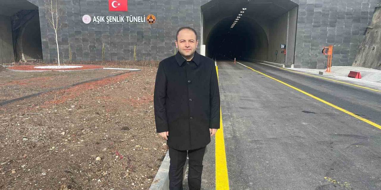 Türkiye’yi Kafkaslar’a Bağlayan Aşıkşenlik Tüneli Hizmete Girdi