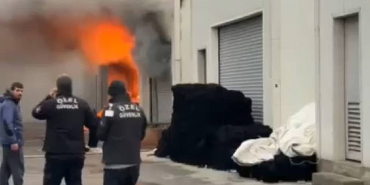 Beylikdüzü Gürpınar Balık Hali’nde Korkutan Yangın