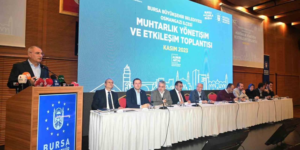 Efkan Ala Muhtarlarla Buluştu