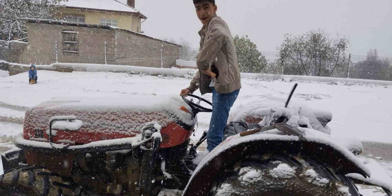 Bilecik’te Köyler Beyaza Büründü