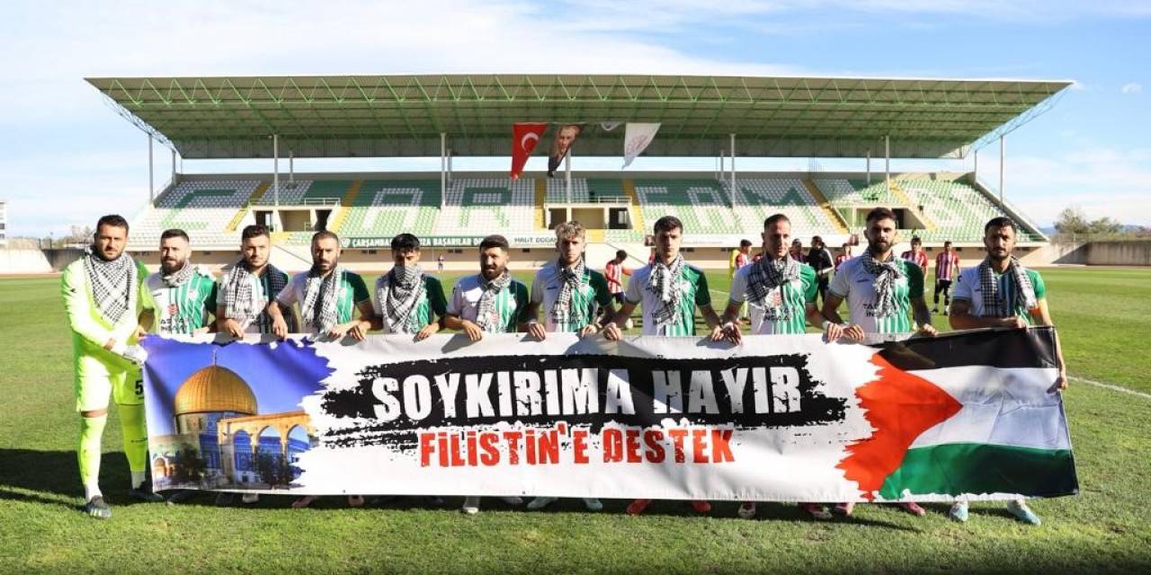 Çarşambaspor’dan Filistin’e Destek