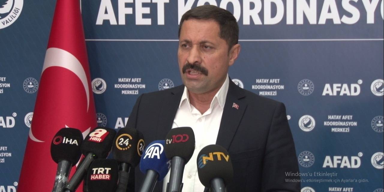 Hatay Valisi Masatlı: “187 Bin 216 Vatandaşımız Konteynerde Yaşamaktadır”