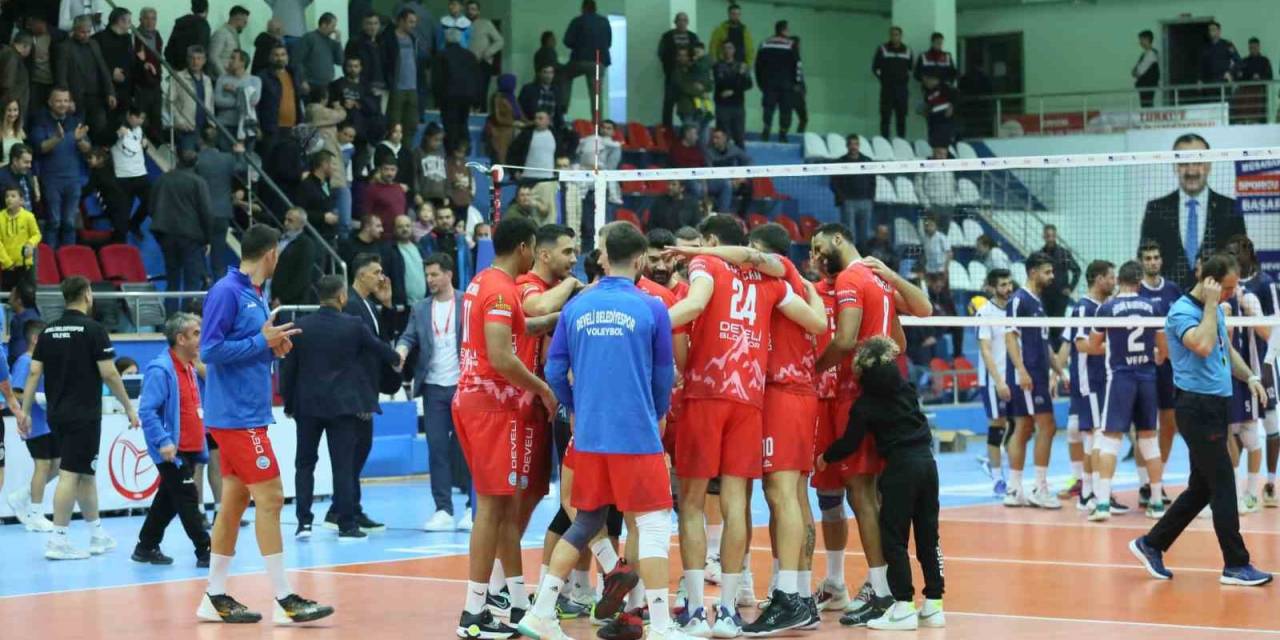 Axa Sigorta Efeler Ligi: Alanya Belediyespor: 3 - Develi Belediyespor: 1