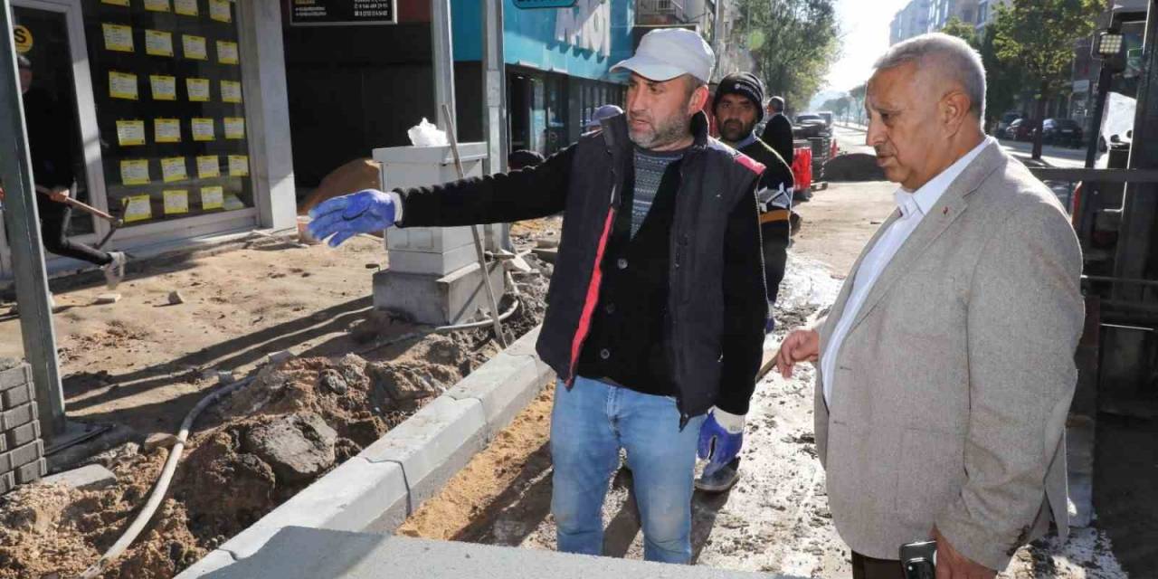 Afyonkarahisar’da Üst Yapı Çalışmaları Sürüyor