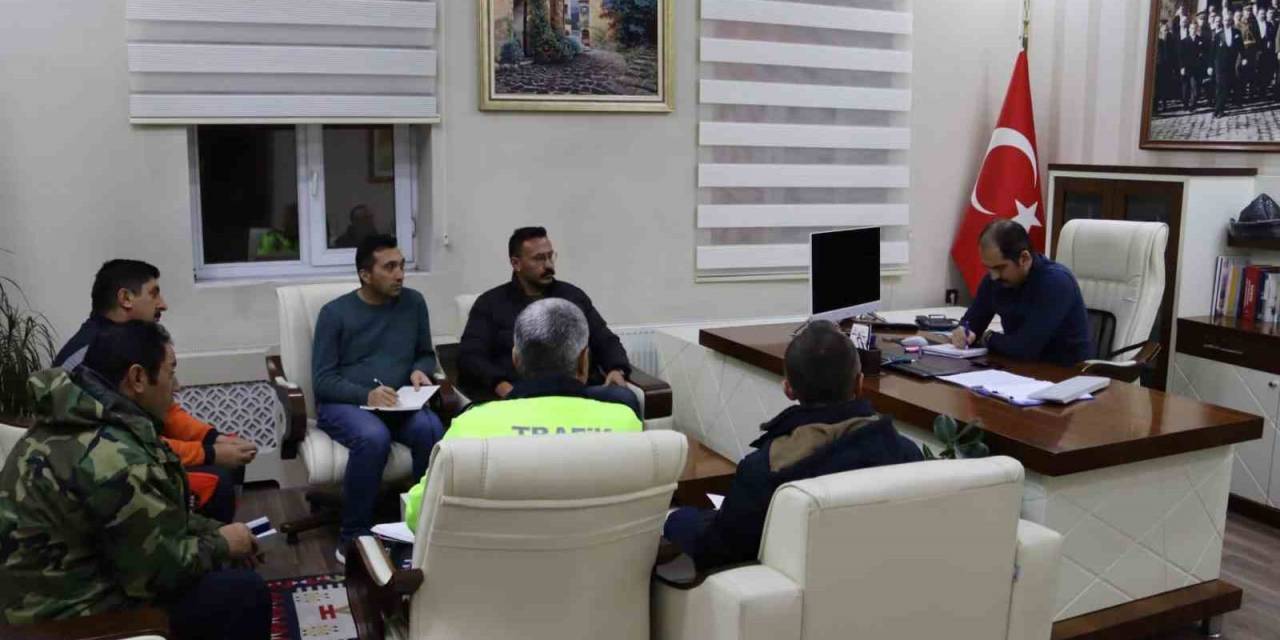 Çıldır’da Kış Tedbirleri Toplantısı