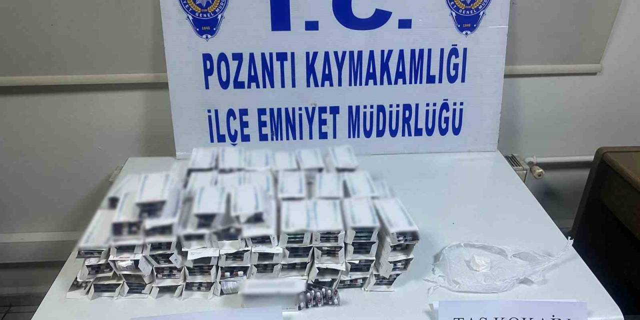 Adana’da 6 Bin Adet Uyuşturucu Hap Ele Geçirildi
