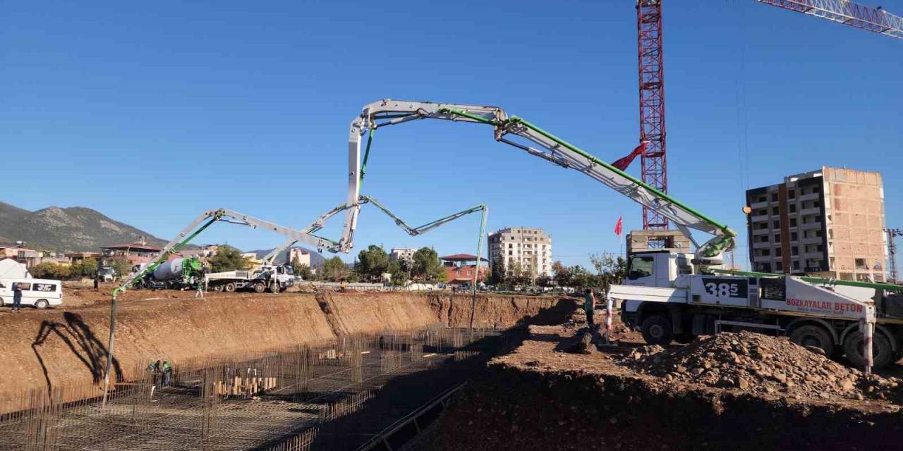 Hatay’ın Hassa İlçesinde Hükümet Konağının Temeli Atıldı