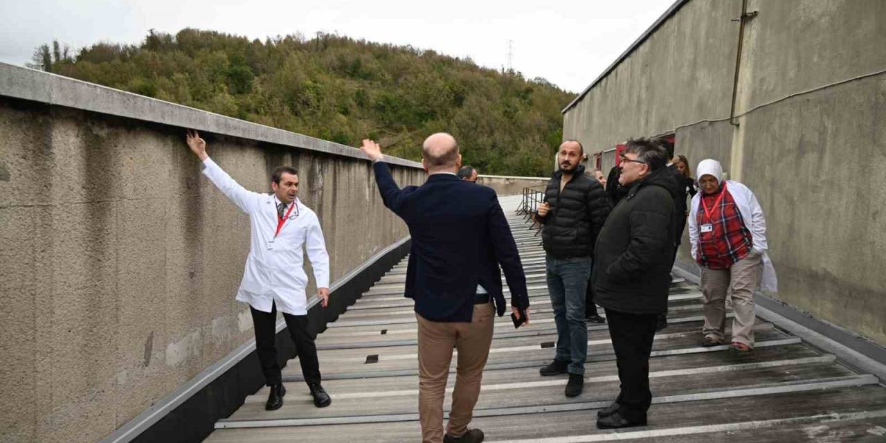 Rektör Özölçer’den Üniversite Hastanesi’ne Ziyaret