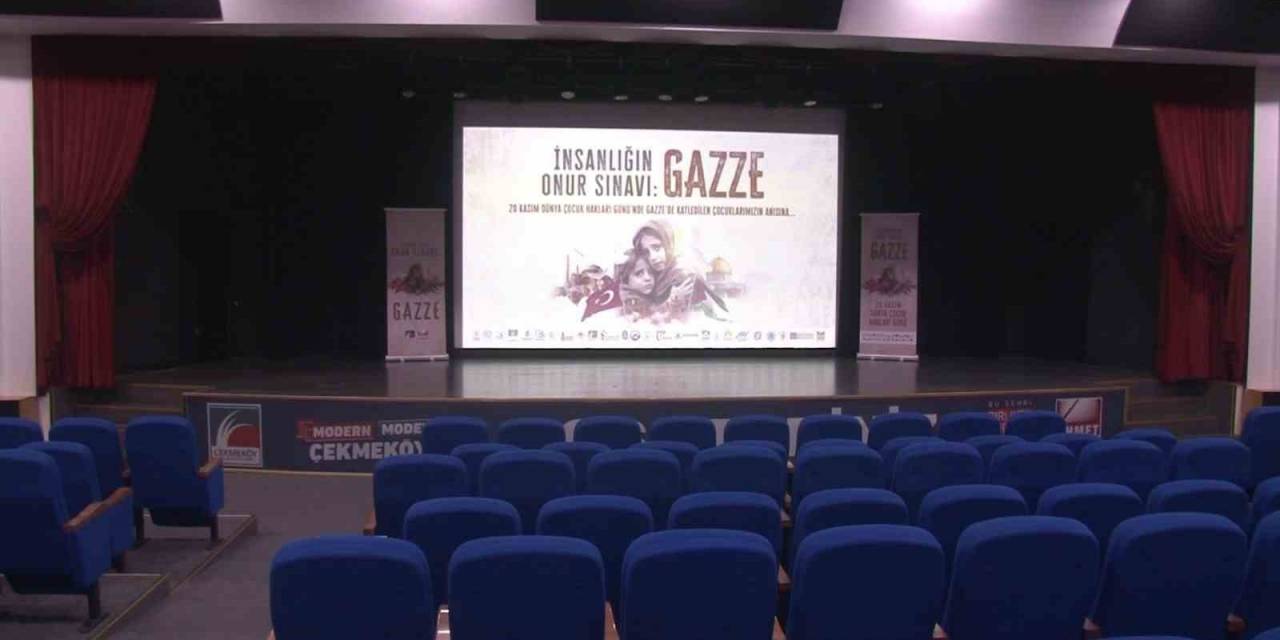 Çekmeköy’de "Tay" Çizgi Filminde Koltuklar Gazze’de Katledilen Çocuklar İçin Ayrıldı