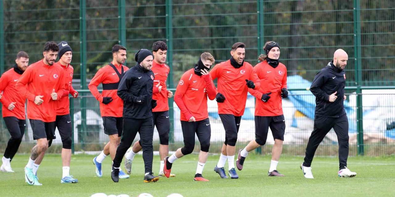 A Milli Futbol Takımı, Cardiff’teki İlk Çalışmasını Yaptı