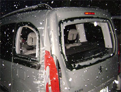 Yardıma giden Kaymakamın aracı kaza yaptı