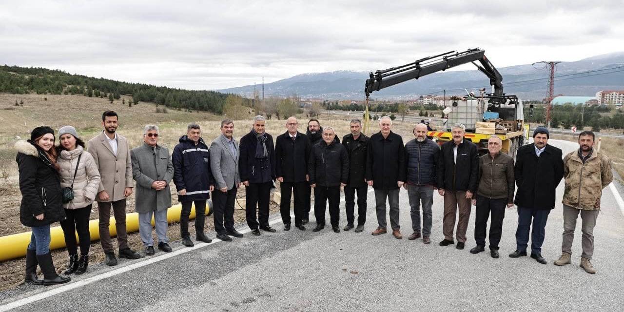 Kütahya’nın Seyitömer Beldesi Doğalgaza Kavuşuyor